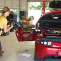 Roadster in assembly bay